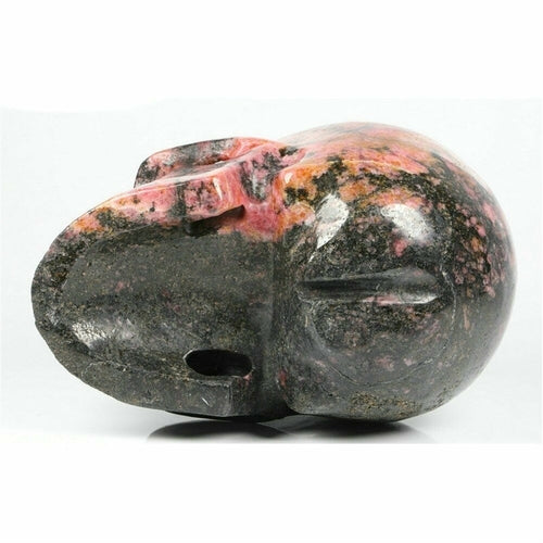 Black Rhodonite  Crystal Skull