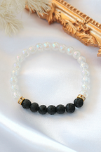 Lava Stone Elastic Bracelet